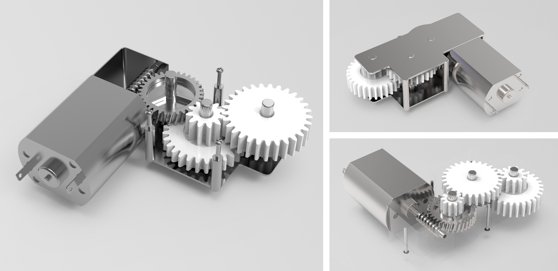 智能電表齒輪箱電機