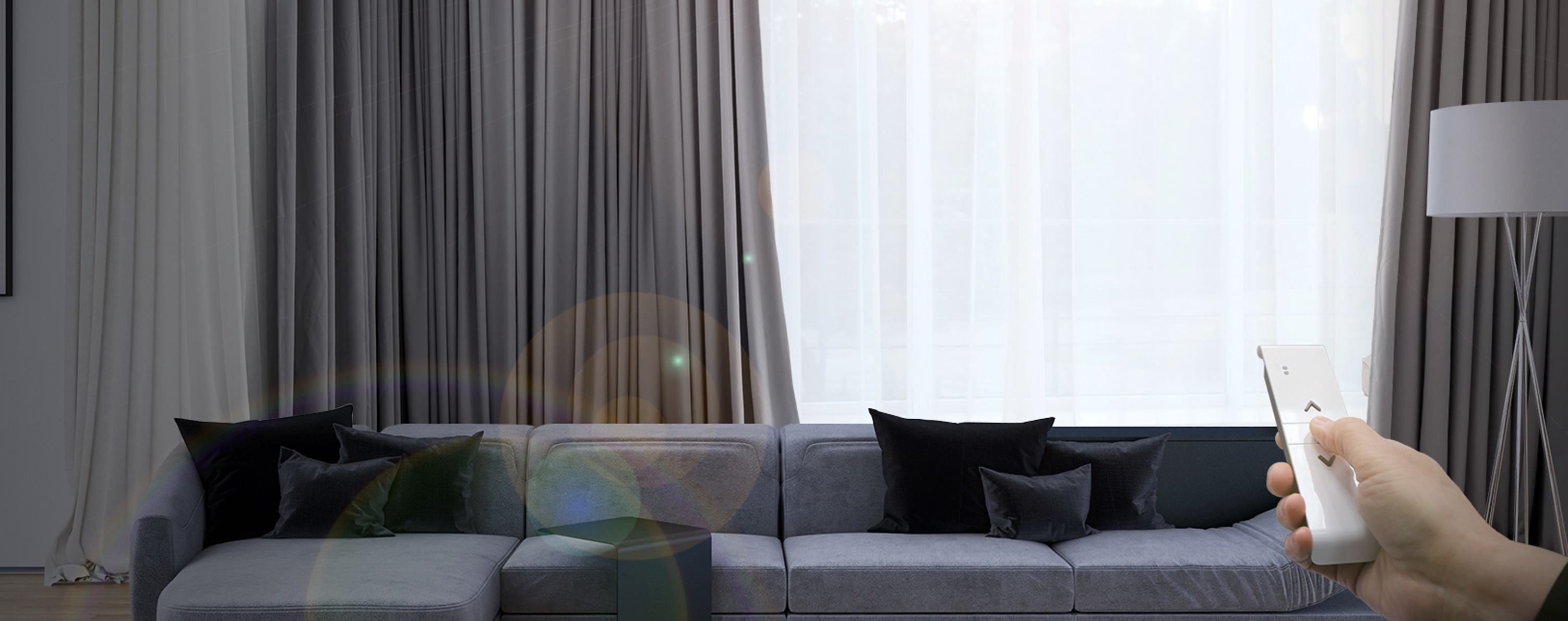 智能窗簾傳動系統