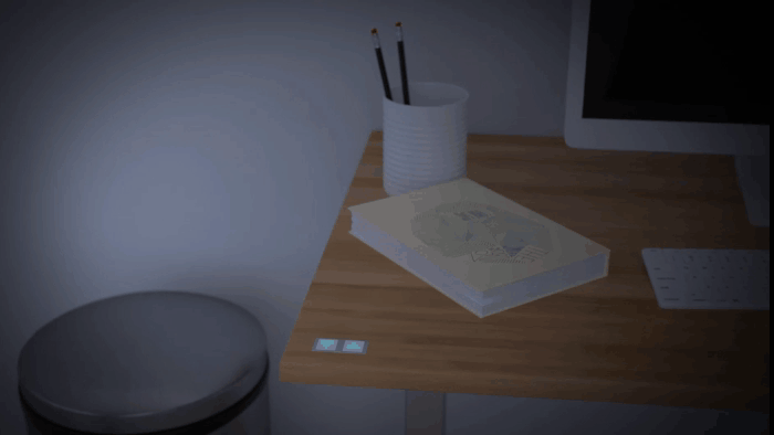 自動升降辦公桌